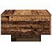 Tavolo da caffè , Legno antico, 55x55x31 cm, Legno ingegnerizzato - Foto miniatura 6