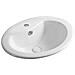 Lavabo Soprapiano 56x46 Cm Modello Ls66 - Bianco - Foto miniatura 2