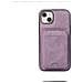 Custodia A Portafoglio 3-in-1 In Pelle Pu Viola Compatibile Con Iphone 17 Air Con Porta Carte E Tracolla - Foto miniatura 4