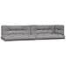 Set Divani Pallet Giardino 4pz Cuscini Legno Massello Acacia - Foto miniatura 6