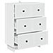 Mobile con Cassetti Bianco 66 x 34,5 x 90 cm - Foto miniatura 5