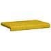 Cuscino per panchina Velluto Giallo Profondità 35 cm - Foto miniatura 5