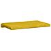 Cuscino per panchina Velluto Giallo Profondità 35 cm - Foto miniatura 7