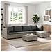 6 pz Set Lounge in Rattan con Cuscini GENDT Rattan naturale - Foto miniatura 10