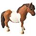 Animali Cavallo Shetlandpony 10cm. 62566 - Foto miniatura 1