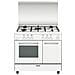 Cucina a Gas AR965GX 5 Fuochi Gas Forno a Gas Classe A Dimensioni 90x60 Colore Bianco Serie Alpha - Foto miniatura 5