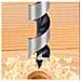 Punta Per Legno 14x230mm Attacco Trapano Tondo Edilizia Parquet Casa Krt010704 - Foto miniatura 3