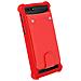 Cover Smartphone 4,7"" A 5,0"" Cover Universale Silicone Porta-carte - Rosso - Foto miniatura 6