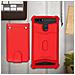 Cover Smartphone 4,7"" A 5,0"" Cover Universale Silicone Porta-carte - Rosso - Foto miniatura 5