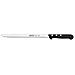 Serie Universal - Coltello Prosciutto - Lama Acciaio Inossidabile Nitrum 240 Mm Con Alveoli - Manico Polioxymetilene (pom) Colore Nero - Foto miniatura 1