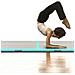 Tappetino Ginnastica Gonfiabile Con Pompa 500x100x10cm Pvc Verde - Foto miniatura 2