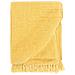 Copriletto In Cotone 220x250 Cm Giallo Senape - Foto miniatura 1