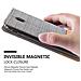 Custodia Compatibile Con Samsung Galaxy J7 2017 In Grigio Chiaro Marrone - Coperchio Protettiva Con Chiusura Magnetica, Funzione Stand E Tasca Per Le Carte - Foto miniatura 8