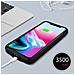 Cover Iphone X / Xs Protezione Rigida 2 In 1 Batteria 3500mah Akashi Nero - Foto miniatura 5
