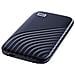 WD 500GB My Passport SSD portatile con tecnologia NVMe, USB-C, fino a 1.050 MB / s in lettura, fino a 1000MB / s in scrittura, Blu - Foto miniatura 2