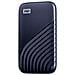 WD 500GB My Passport SSD portatile con tecnologia NVMe, USB-C, fino a 1.050 MB / s in lettura, fino a 1000MB / s in scrittura, Blu - Foto miniatura 4
