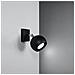 Lampada Da Parete In Acciaio, 10 X 15 X 8 Cm, Colore: Nero - Foto miniatura 13