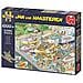 Jumbo- The Locks Jigsaw Puzzle 1000 Pezzi, Multicolore, 19067 - Foto miniatura 3
