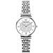 Ar1925 Cristallo Bianco Pavimenta Dial Acciaio Ladies Watch - Foto miniatura 2