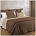 Quilt Copriletto Modern Singolo Caleffi Double Face Nocciola - Foto miniatura 1