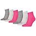 Calze - Tinta Unita - Uomo 656 Middle Grey Melange / Pink 35/38 - Foto miniatura 1