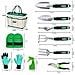 Attrezzo Da Giardino Mano Kit Regalo Tool Il Trapianto Allaperto Di Giardinaggio A Gardener Con La Borsa Stretta Resistente Per Lo Stoccaggio - Foto miniatura 2