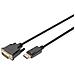 DP - DVI-D CABLE 3M BLACK DP - DVI W /INTERLOCK DP 1.1A - Foto miniatura 1