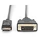 DP - DVI-D CABLE 3M BLACK DP - DVI W /INTERLOCK DP 1.1A - Foto miniatura 2