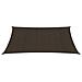 Vela Parasole 160 g / m² Marrone 4x5 m in HDPE - Foto miniatura 3