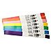 Z-Band Splash, Arancione, Termica diretta, Adhesive, 1" x 10" - Foto miniatura 1