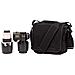 007538 Borse Adatto Per Dslr Two Lenses Nero - Foto miniatura 5