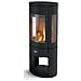 Stufa A Legna In Ghisa Nera Da 7kw - 411106noir - Foto miniatura 1