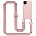 Catena Di Telefoni Cellulari Compatibile Con Samsung Galaxy A12 / M12 In Liquid Rosa - Coperchio Di Protezione In Silicone Con Cordino Regolabile In Lunghezza - Foto miniatura 1