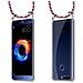 Catena Di Telefoni Cellulari Compatibile Con Honor 8 Pro In Rosso Giallo Bianco - Coperchio Protettivo In Silicone Con Anelli D'argento, Cinturino In Corda E Custodia Staccabile - Foto miniatura 7