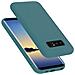Custodia Compatibile Con Samsung Galaxy Note 8 In Liquid Verde - Coperchio Protettivo In Silicone Tpu Flessibile - Foto miniatura 1