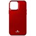 Cover Iphone 13 Pro Silicone Effetto Metallizzato Mercury I Jelly Rossa - Foto miniatura 1