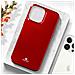 Cover Iphone 13 Pro Silicone Effetto Metallizzato Mercury I Jelly Rossa - Foto miniatura 2