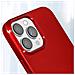 Cover Iphone 13 Pro Silicone Effetto Metallizzato Mercury I Jelly Rossa - Foto miniatura 4