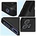 Cover Per Motorola Edge 30 Ultra Silicone Finitura Opaca Anti-macchie Nera - Foto miniatura 6