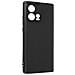 Cover Per Motorola Edge 30 Ultra Silicone Finitura Opaca Anti-macchie Nera - Foto miniatura 5