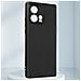 Cover Per Motorola Edge 30 Ultra Silicone Finitura Opaca Anti-macchie Nera - Foto miniatura 7