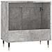 Armadietto Da Bagno Grigio Cemento 58x33x60cm Legno Multistrato - Foto miniatura 8