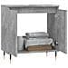 Armadietto Da Bagno Grigio Cemento 58x33x60cm Legno Multistrato - Foto miniatura 9