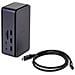 ES623015 replicatore di porte e docking station per laptop Cablato USB4 Alluminio, Nero - Foto miniatura 8