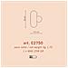 Applique Vintage Decò Bumbum Ceramica Arancio Pokè 1 Luce G9 - Foto miniatura 2
