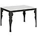 Tavolo Allungabile 90x120/224 Cm Paxon Evolution Telaio Antracite - Bianco Frassino - Foto miniatura 5