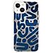 Cover Per Iphone 13/14 In Resina Fantasia Blu, Blu - Foto miniatura 1