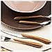 Servizio Di Posate Eclat Legno Metallo Acciaio Inossidabile (24 Pcs) - Foto miniatura 3