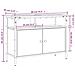 Mobile Lavabo Bagno Rovere Marrone 60x30x60cm Legno Multistrato - Foto miniatura 10