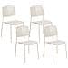 Set Di 4 Sedie Da Pranzo Beige Astoria - Foto miniatura 4